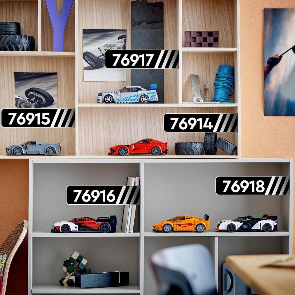 LEGO® Ferrari 812 Competizione (76914), LEGO®Speed Champions Konstruktionsspielsteine, (261 St)