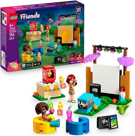 LEGO® Filmabend mit Freunden (42642), LEGO Friends Konstruktionsspielsteine, (154 St), Made in Europe