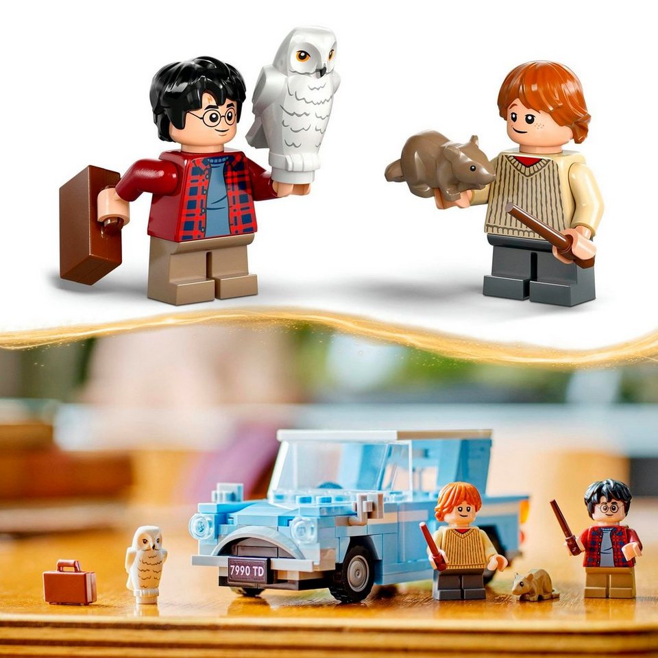 LEGO® Fliegender Ford Anglia™ (76424), LEGO® Harry Potter™ Konstruktionsspielsteine, (165 St), Made in Europe