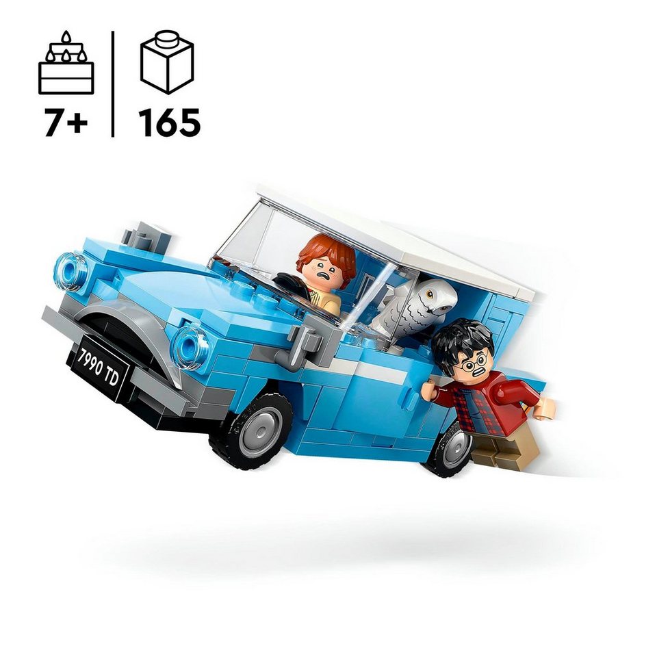 LEGO® Fliegender Ford Anglia™ (76424), LEGO® Harry Potter™ Konstruktionsspielsteine, (165 St), Made in Europe