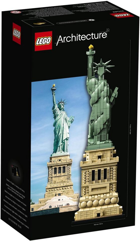 LEGO® Freiheitsstatue (21042), LEGO® Architecture Konstruktionsspielsteine, (1685 St), Made in Europe