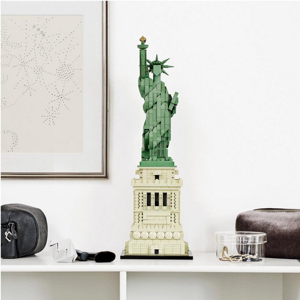 LEGO® Freiheitsstatue (21042), LEGO® Architecture Konstruktionsspielsteine, (1685 St), Made in Europe