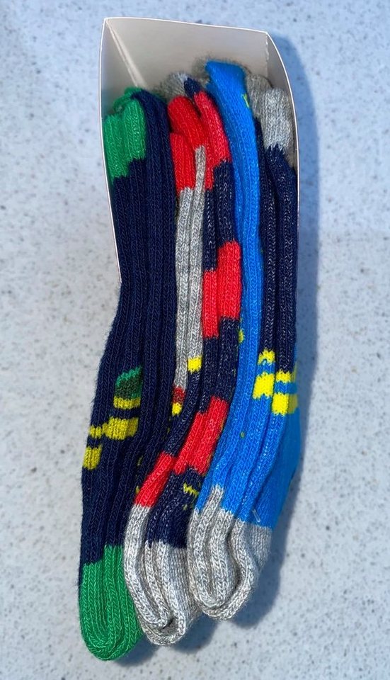 LEGO® Freizeitsocken LEGO NINJAGO Socken Set 3 Paar Kindersocken Kinder Strümpfe für Jungen Ninja BUNT Gr.23 24 25 26 27 28 29 30 31 32 33 34