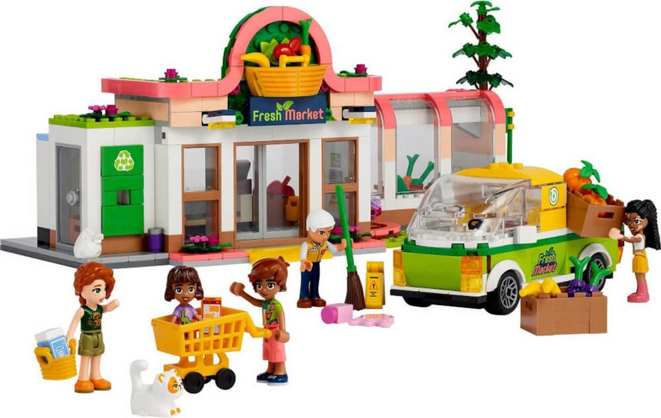 LEGO® Friends Bio-Laden Konstruktionsspielsteine, (Bio-Laden, Klemmbausteine), Made in Europe