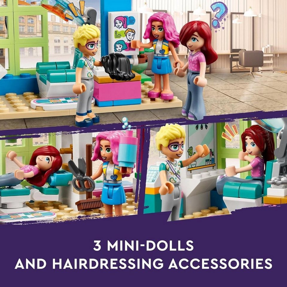 LEGO® Friends - Friseursalon (41743) Konstruktions-Spielset, (401 St)