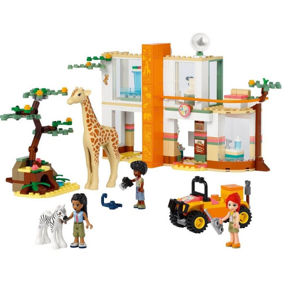 LEGO® Friends Mias Tierrettungsmission Konstruktionsspielsteine, (Mias Tierrettungsmission, Klemmbausteine), Made in Europe