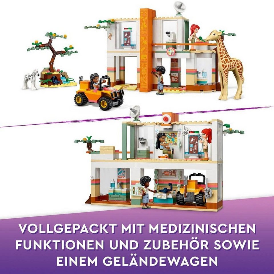 LEGO® Friends Mias Tierrettungsmission Konstruktionsspielsteine, (Mias Tierrettungsmission, Klemmbausteine), Made in Europe