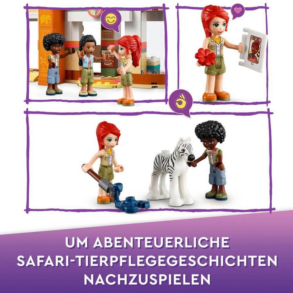 LEGO® Friends Mias Tierrettungsmission Konstruktionsspielsteine, (Mias Tierrettungsmission, Klemmbausteine), Made in Europe