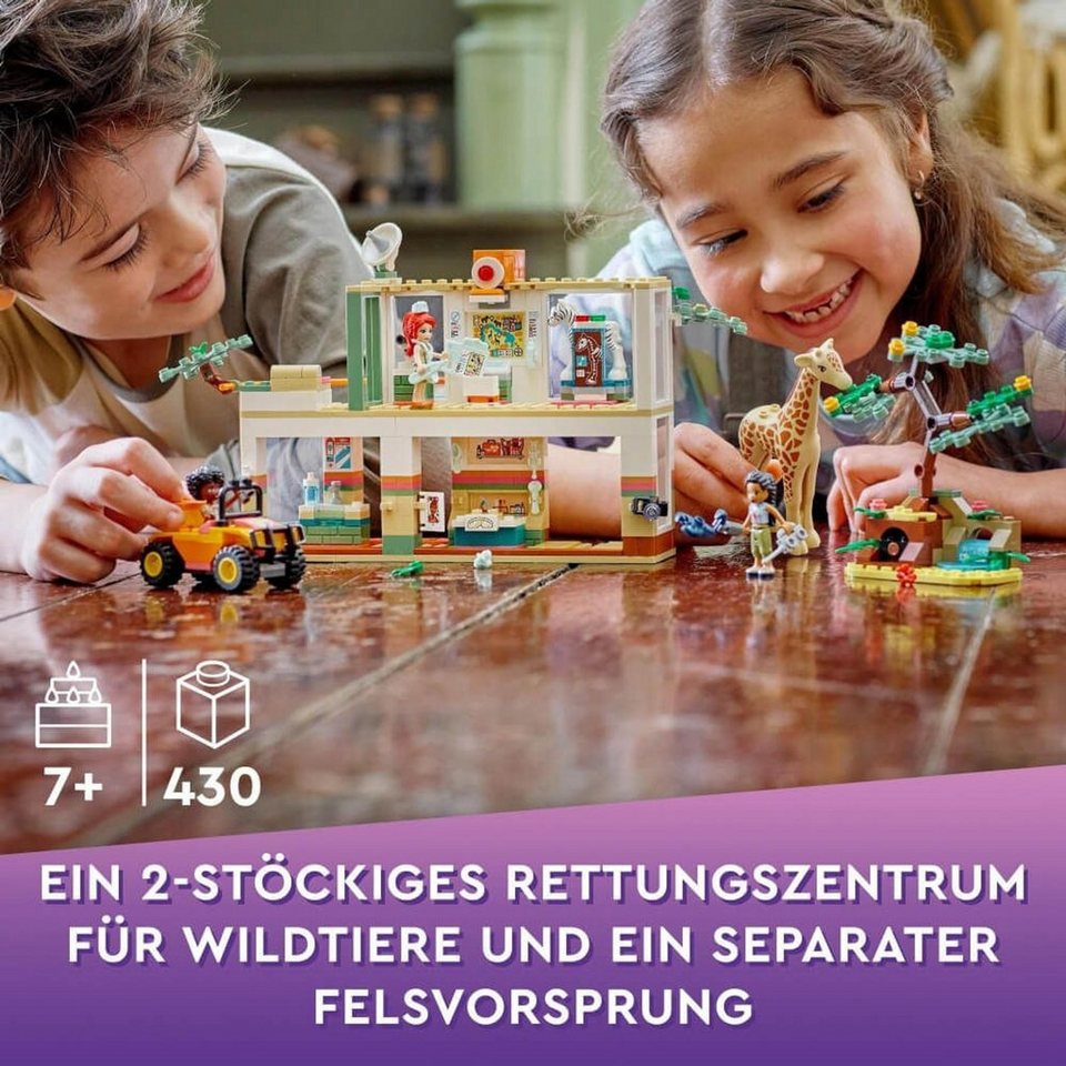 LEGO® Friends Mias Tierrettungsmission Konstruktionsspielsteine, (Mias Tierrettungsmission, Klemmbausteine), Made in Europe