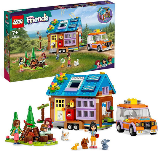 LEGO® Friends - Mobiles Haus (41735) Konstruktions-Spielset, (Tiny House, 785 St), Aufklappbar
