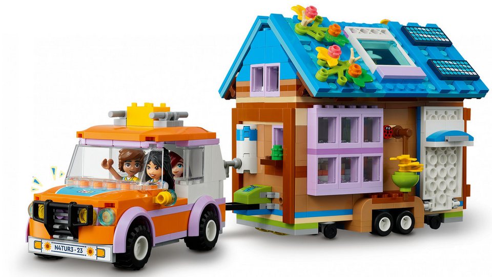 LEGO® Friends - Mobiles Haus (41735) Konstruktions-Spielset, (Tiny House, 785 St), Aufklappbar