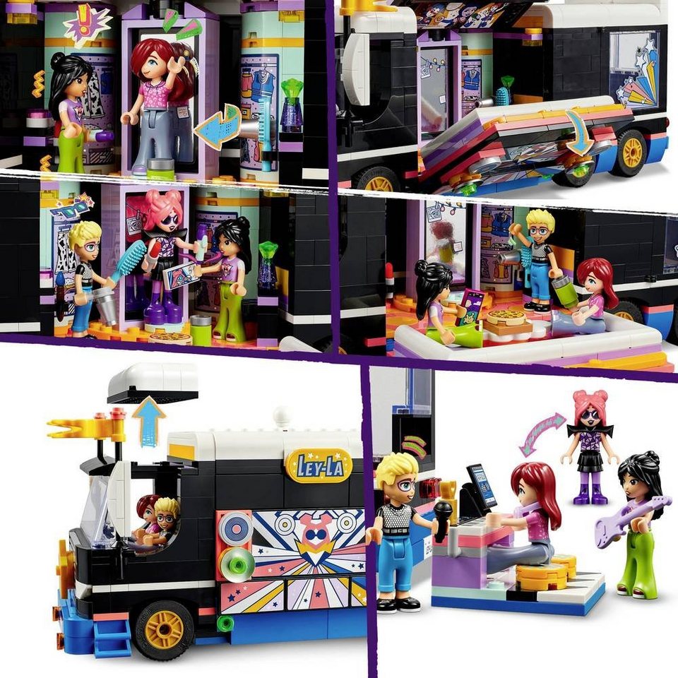 LEGO® FRIENDS Popstar-Tourbus Konstruktionsspielsteine