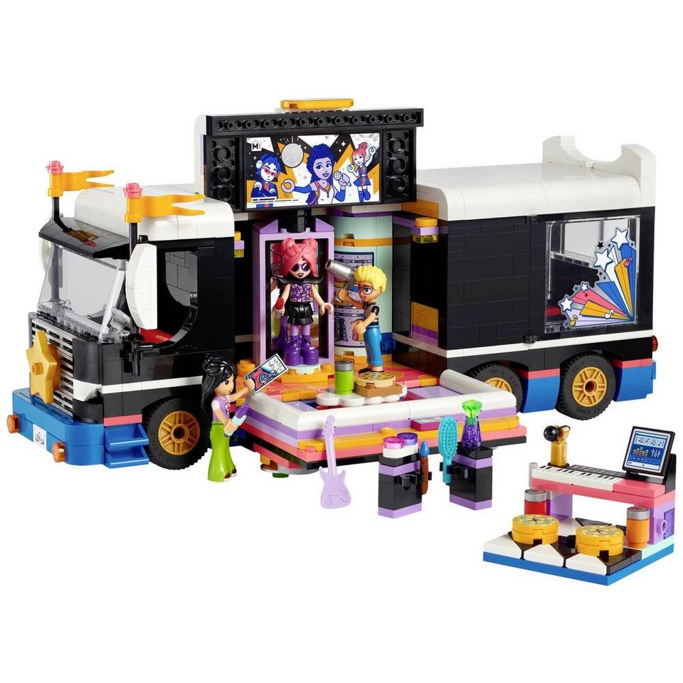 LEGO® FRIENDS Popstar-Tourbus Konstruktionsspielsteine