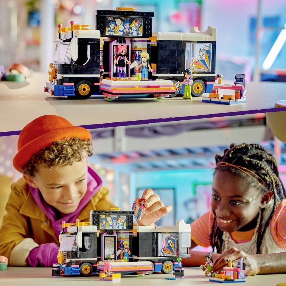 LEGO® FRIENDS Popstar-Tourbus Konstruktionsspielsteine