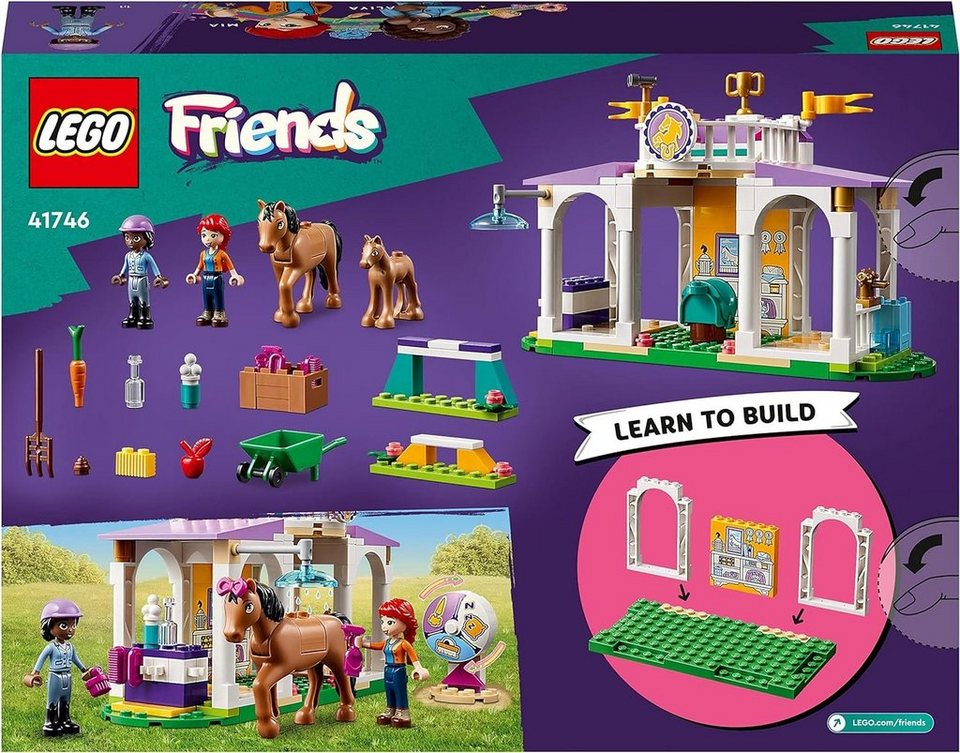 LEGO® Friends - Reitschule (41746) Konstruktions-Spielset, (134 St)