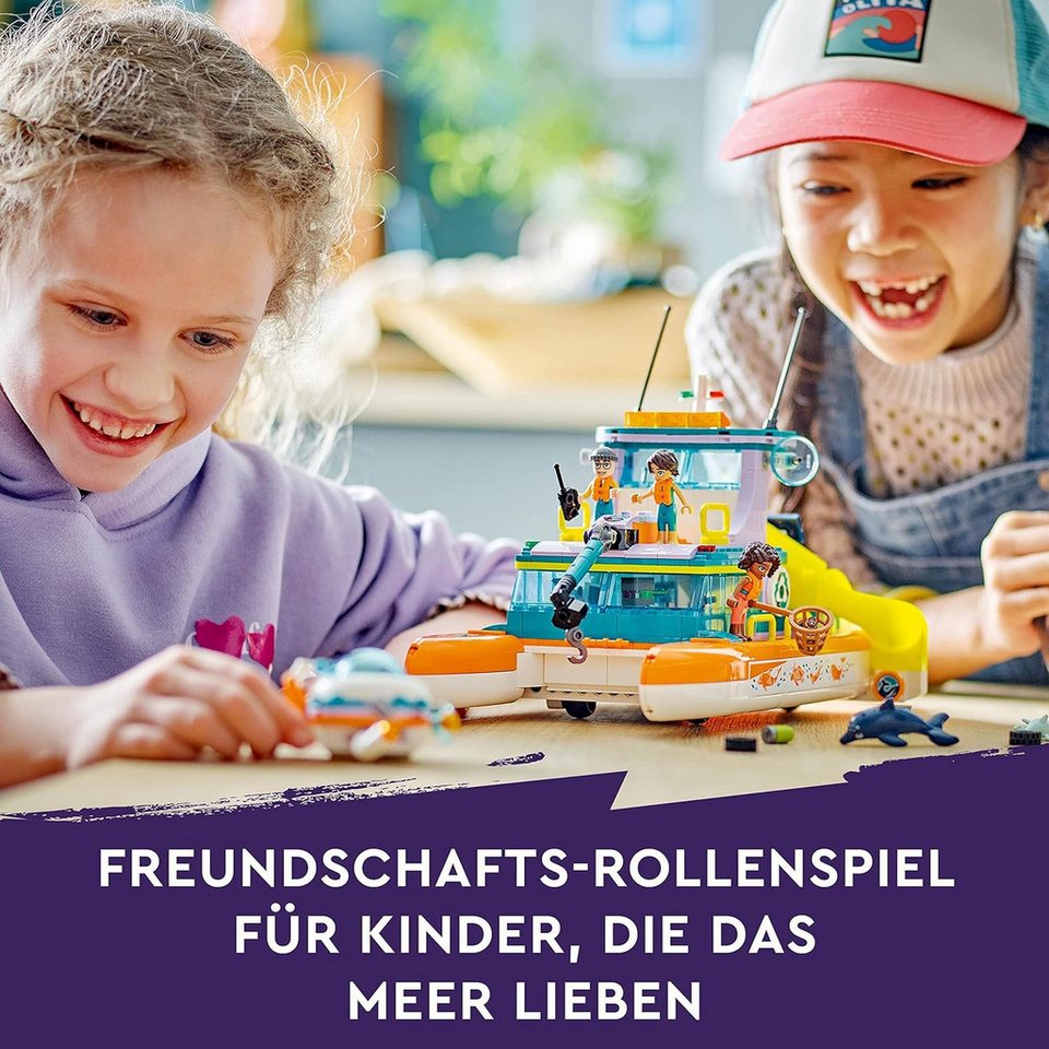 LEGO® Friends - Seerettungsboot (41734) Konstruktions-Spielset, (717 St)