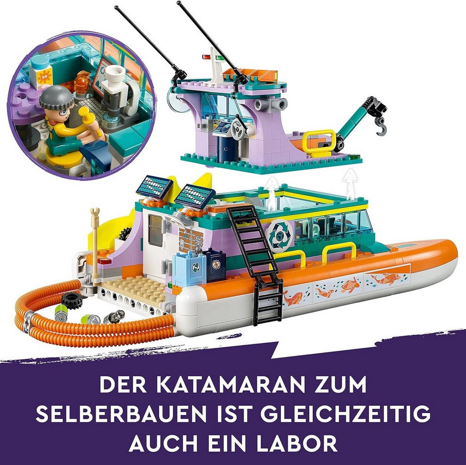 LEGO® Friends - Seerettungsboot (41734) Konstruktions-Spielset, (717 St)