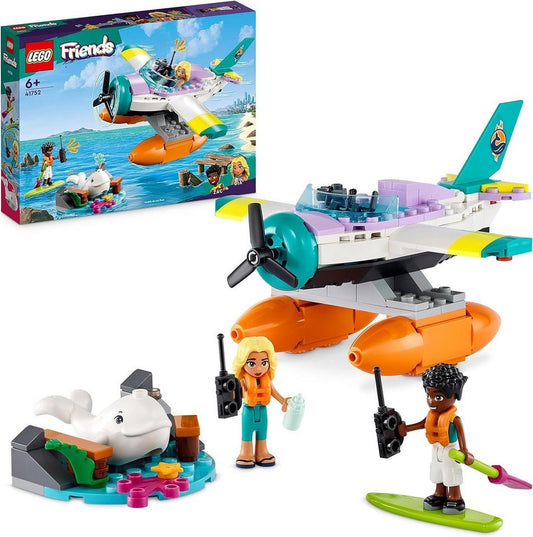 LEGO® Friends Seerettungsflugzeug Konstruktionsspielsteine, (Seerettungsflugzeug, Klemmbausteine), Made in Europe