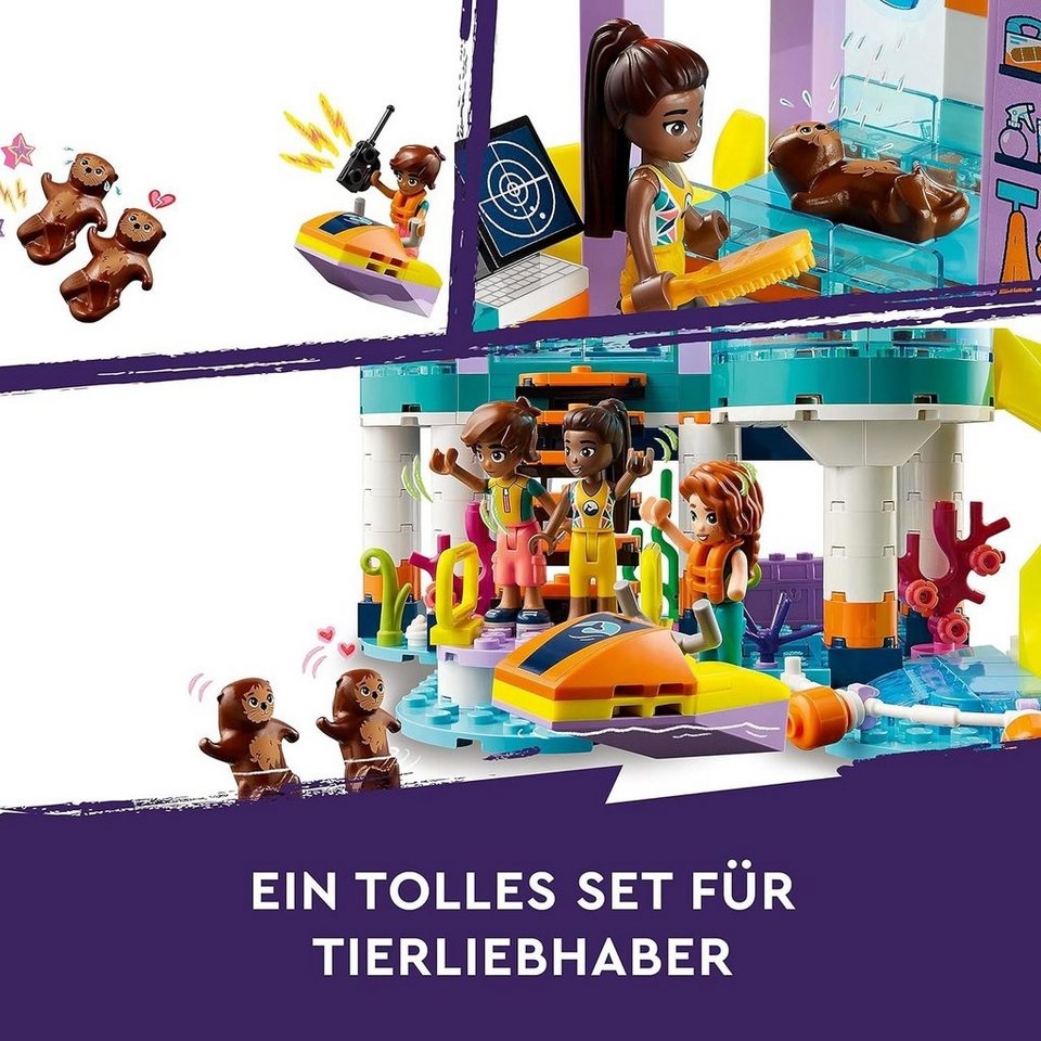 LEGO® Friends - Seerettungszentrum (41736) Konstruktions-Spielset, (376 St)