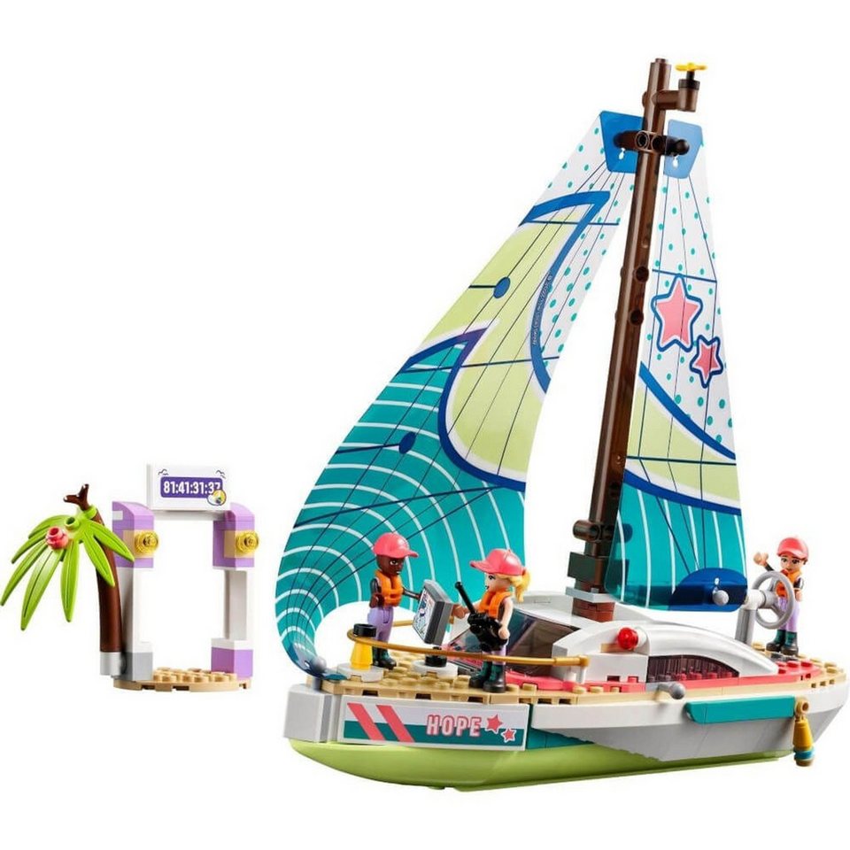 LEGO® Friends Stephanies Segelabenteuer Konstruktionsspielsteine, (Stephanies Segelabenteuer, Klemmbausteine), Made in Europe