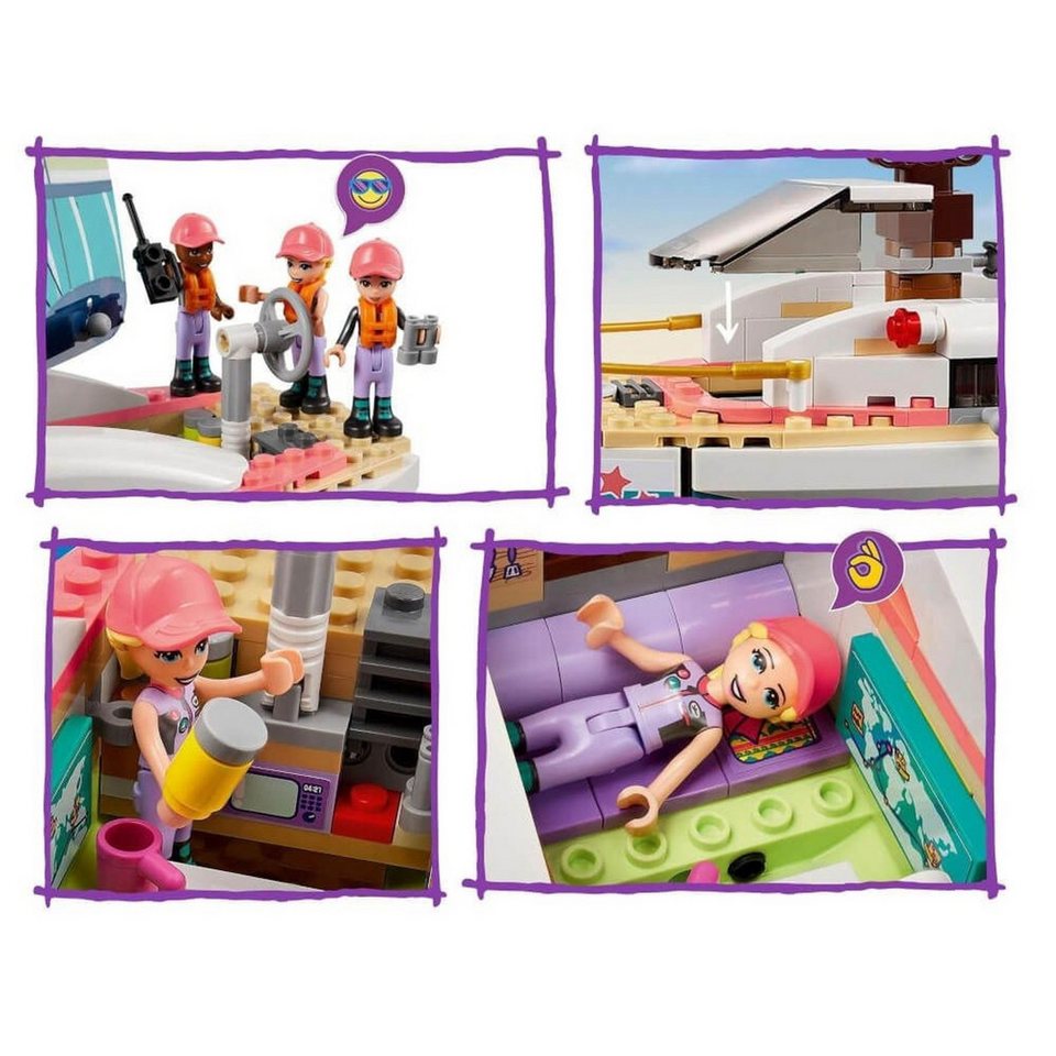 LEGO® Friends Stephanies Segelabenteuer Konstruktionsspielsteine, (Stephanies Segelabenteuer, Klemmbausteine), Made in Europe