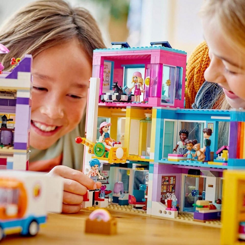 LEGO® Friends Wohnblock Konstruktionsspielsteine, (Wohnblock, Klemmbausteine), Made in Europe