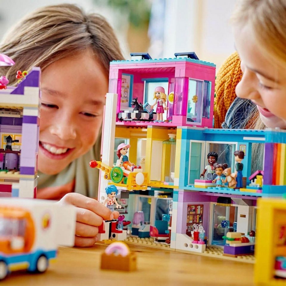 LEGO® Friends Wohnblock Konstruktionsspielsteine, (Wohnblock, Klemmbausteine), Made in Europe