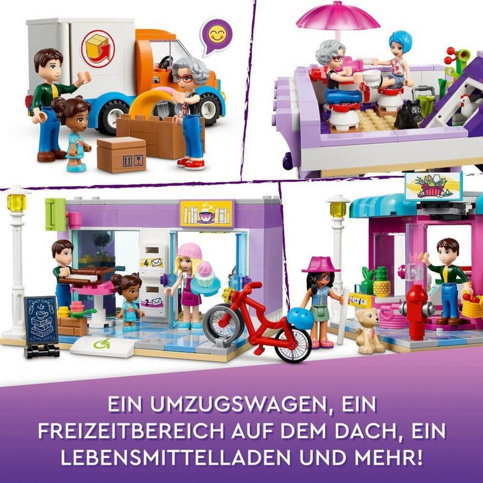 LEGO® Friends Wohnblock Konstruktionsspielsteine, (Wohnblock, Klemmbausteine), Made in Europe