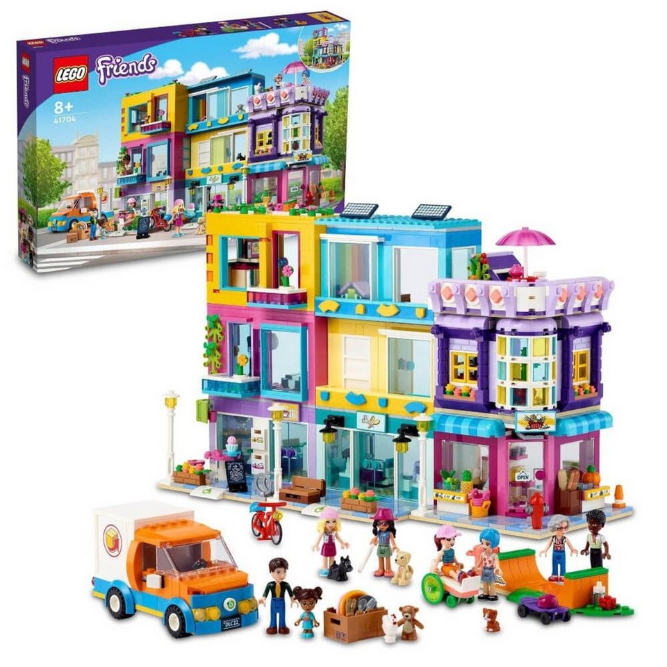 LEGO® Friends Wohnblock Konstruktionsspielsteine, (Wohnblock, Klemmbausteine), Made in Europe