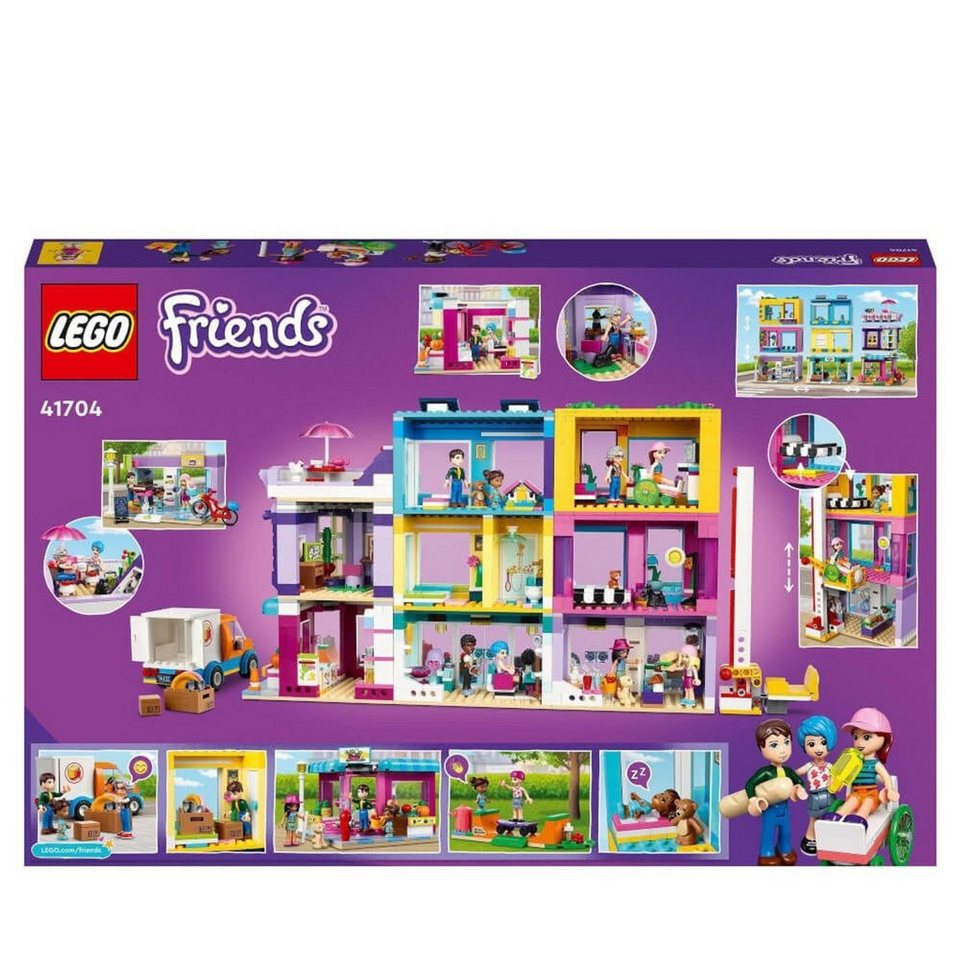 LEGO® Friends Wohnblock Konstruktionsspielsteine, (Wohnblock, Klemmbausteine), Made in Europe