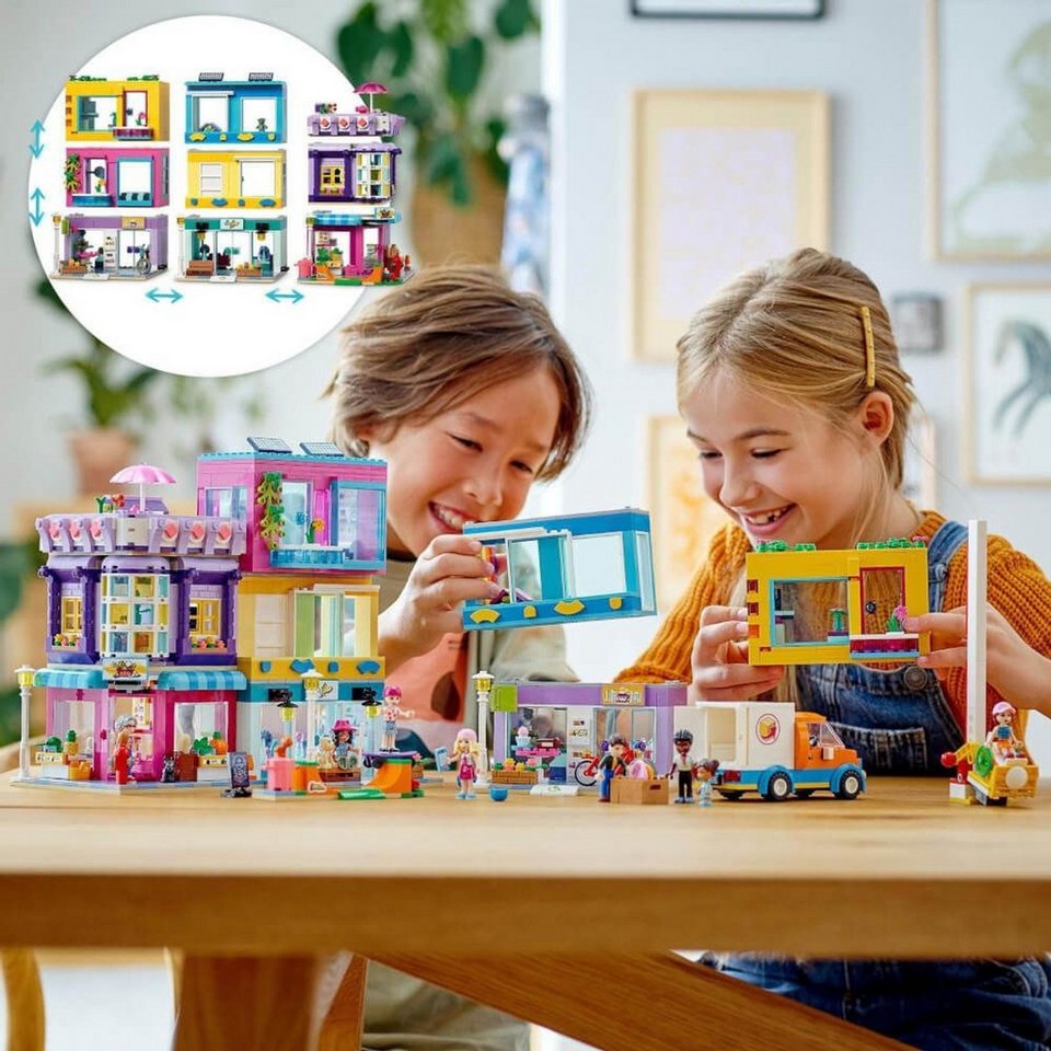 LEGO® Friends Wohnblock Konstruktionsspielsteine, (Wohnblock, Klemmbausteine), Made in Europe