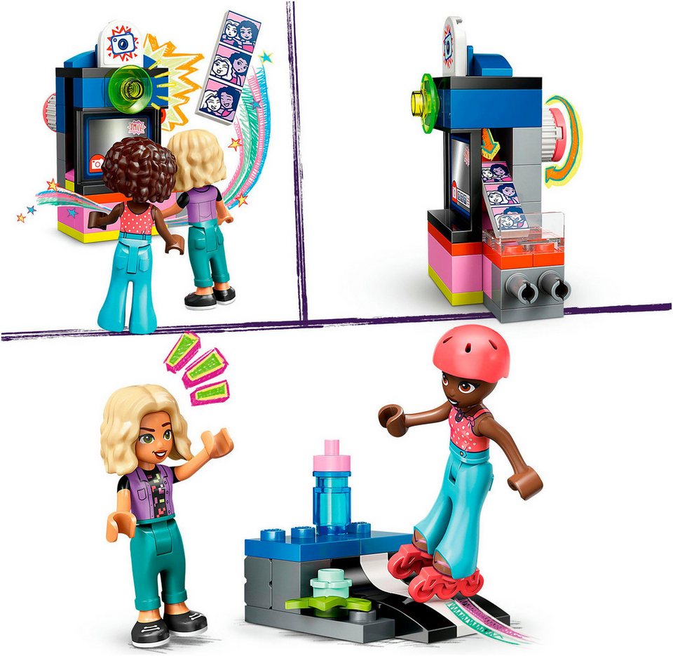 LEGO® Friseursalon (42662), LEGO Friends Konstruktionsspielsteine, (347 St), Made in Europe