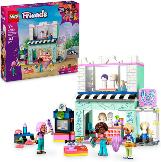LEGO® Friseursalon (42662), LEGO Friends Konstruktionsspielsteine, (347 St), Made in Europe