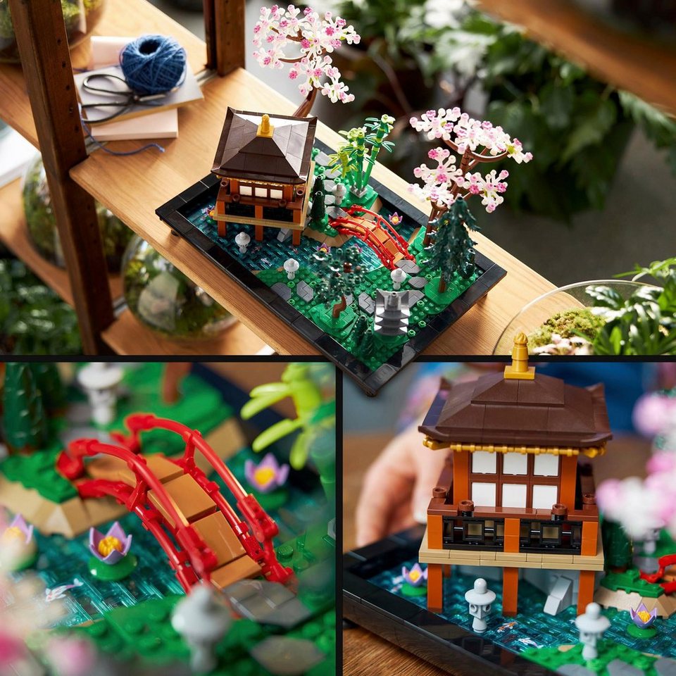 LEGO® Garten der Stille (10315), LEGO® Icons Konstruktionsspielsteine, (1363 St), Made in Europe