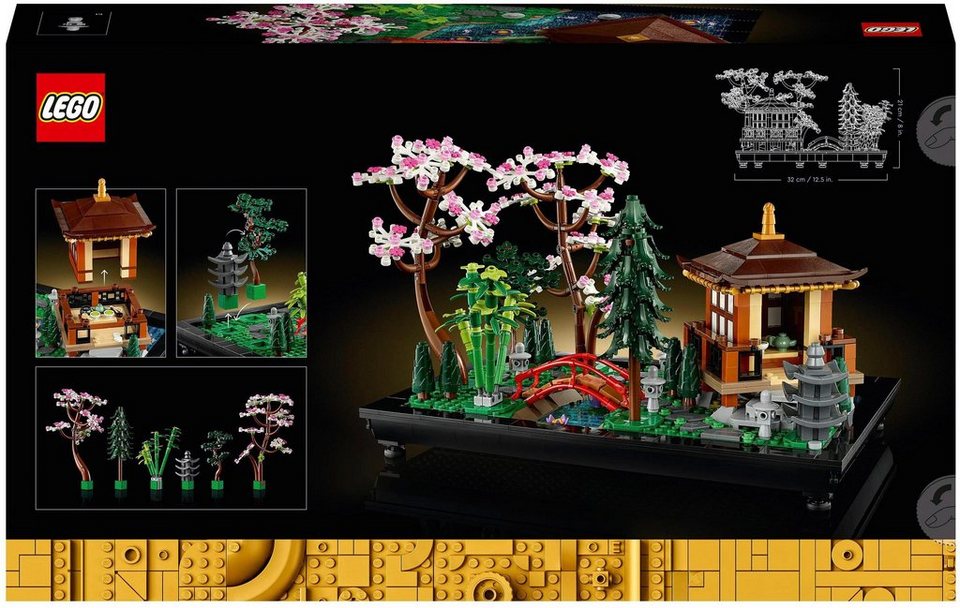 LEGO® Garten der Stille (10315), LEGO® Icons Konstruktionsspielsteine, (1363 St), Made in Europe