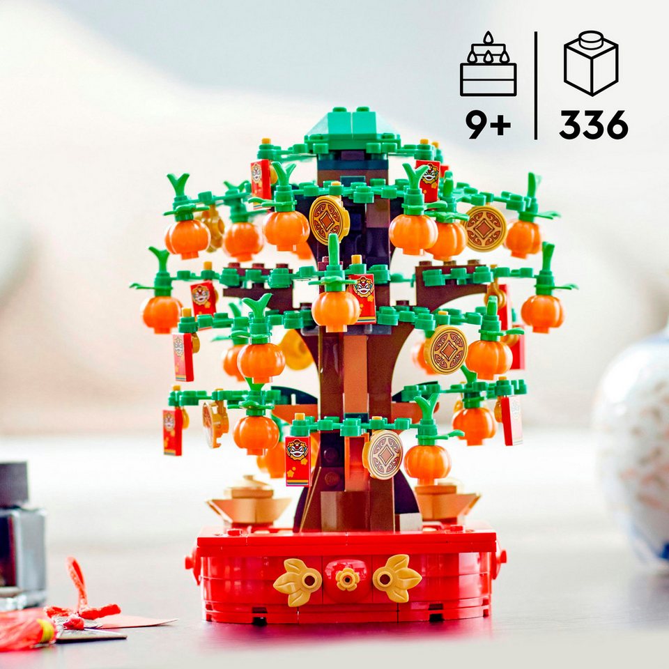 LEGO® Glückskastanie (40648), LEGO Iconic Konstruktionsspielsteine, (336 St), Made in Europe