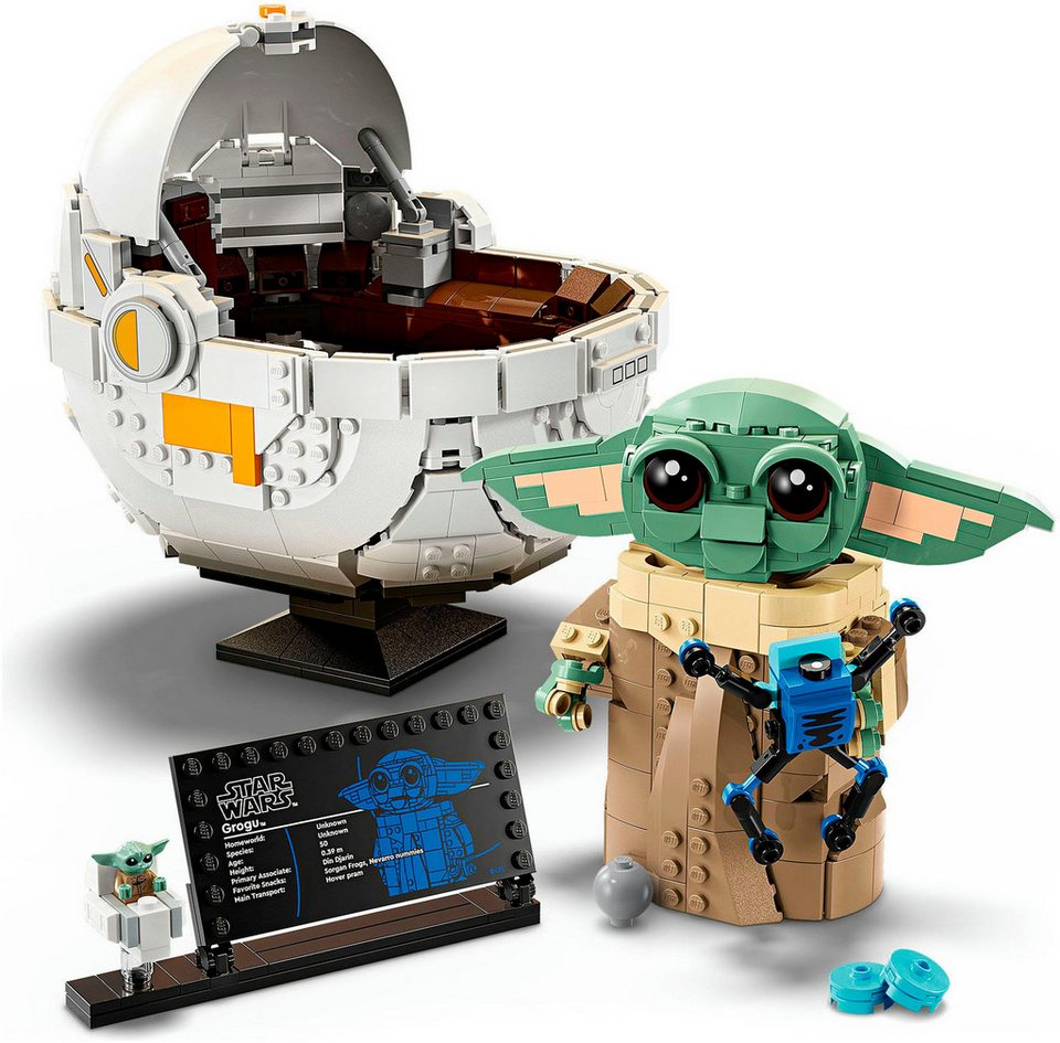 LEGO® Grogu™ in seiner Repulsorwiege (75403), LEGO Star Wars Konstruktionsspielsteine, (1048 St), Made in Europe