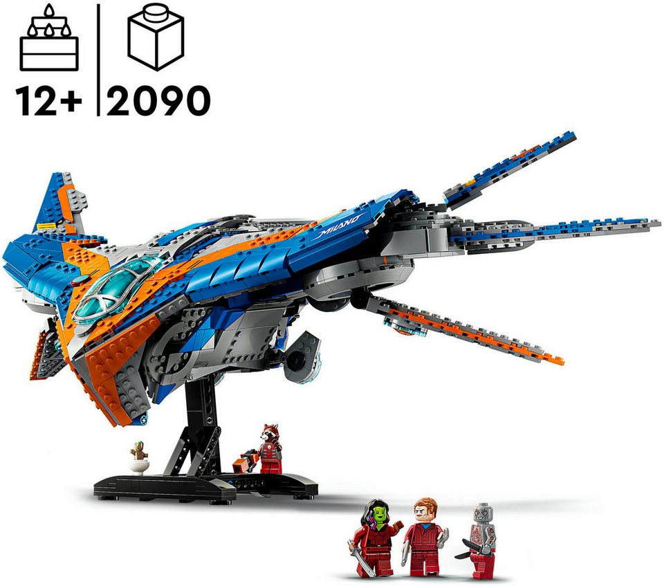 LEGO® Guardians of the Galaxy: Die Milano (76286), LEGO Super Heroes Konstruktionsspielsteine, (2090 St), Made in Europe