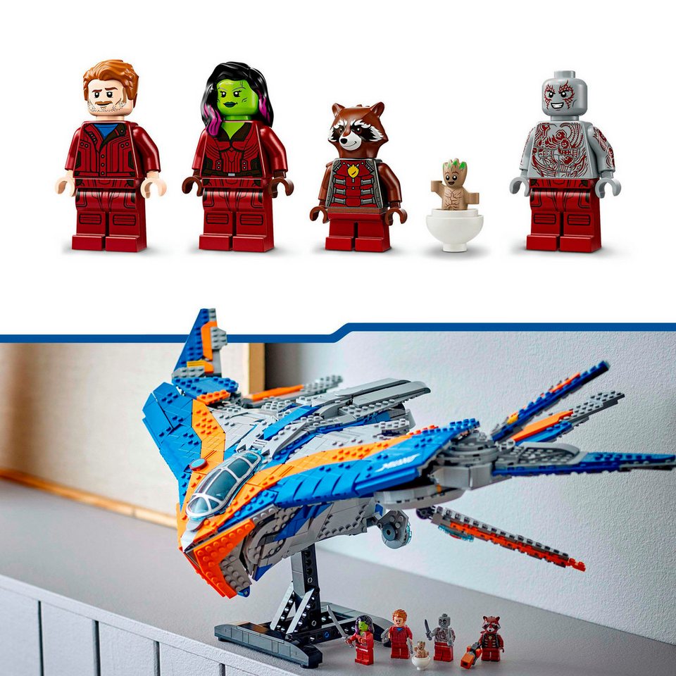 LEGO® Guardians of the Galaxy: Die Milano (76286), LEGO Super Heroes Konstruktionsspielsteine, (2090 St), Made in Europe