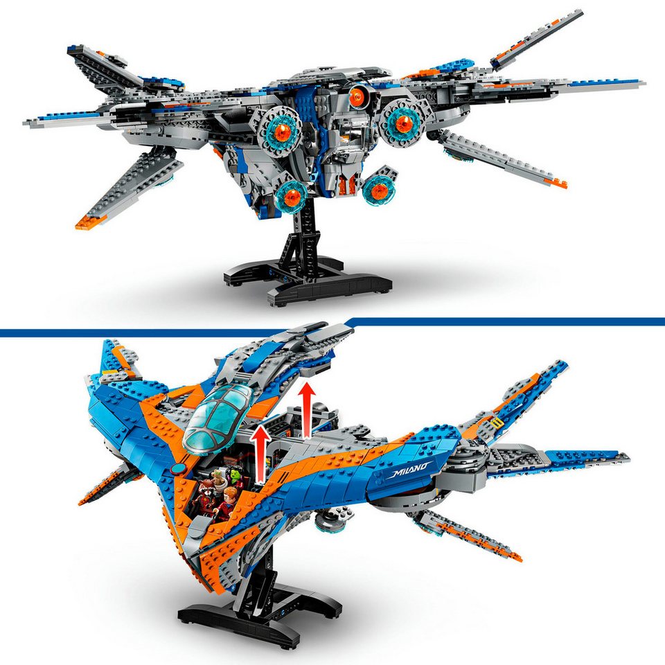 LEGO® Guardians of the Galaxy: Die Milano (76286), LEGO Super Heroes Konstruktionsspielsteine, (2090 St), Made in Europe