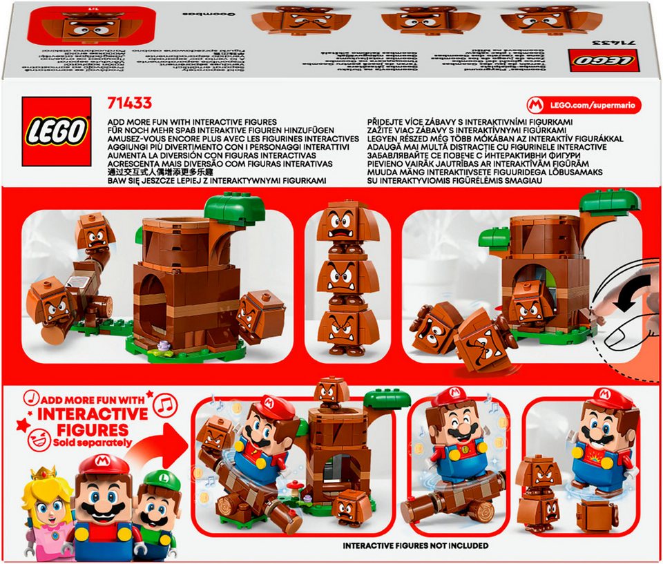 LEGO® Gumba-Spielplatz (71433), LEGO Super Mario Konstruktionsspielsteine, (173 St), Made in Europe