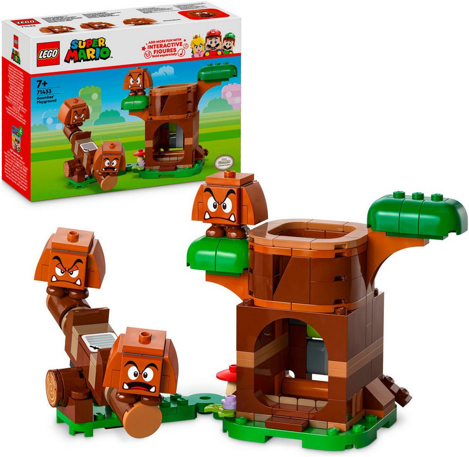 LEGO® Gumba-Spielplatz (71433), LEGO Super Mario Konstruktionsspielsteine, (173 St), Made in Europe