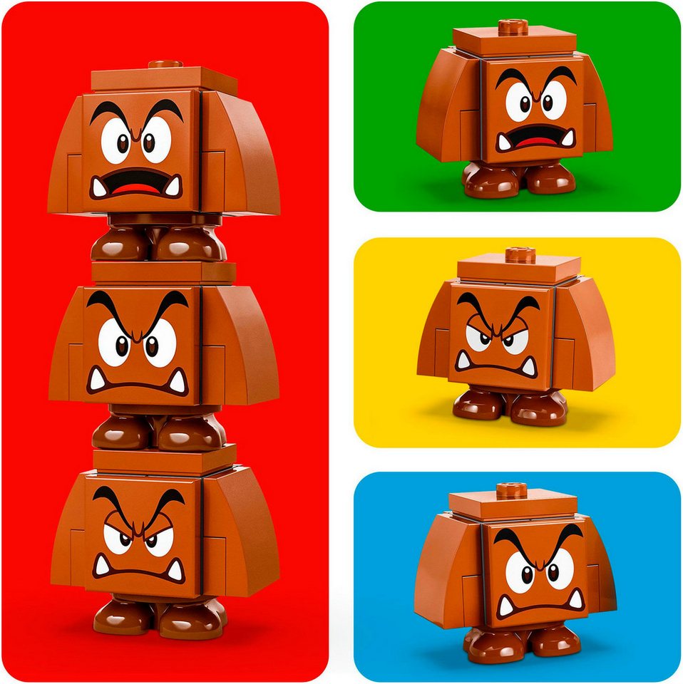 LEGO® Gumba-Spielplatz (71433), LEGO Super Mario Konstruktionsspielsteine, (173 St), Made in Europe