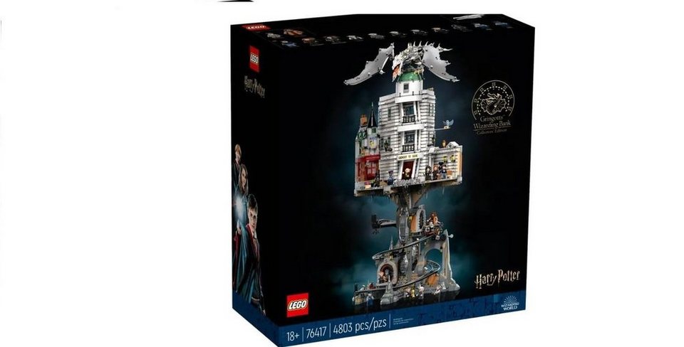 LEGO® Harry Potter - Gringotts Zaubererbank (76417) Spielbausteine, (4803 St)
