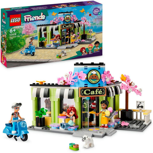 LEGO® Heartlake City Café (42618), LEGO Friends Konstruktionsspielsteine, (426 St), Made in Europe