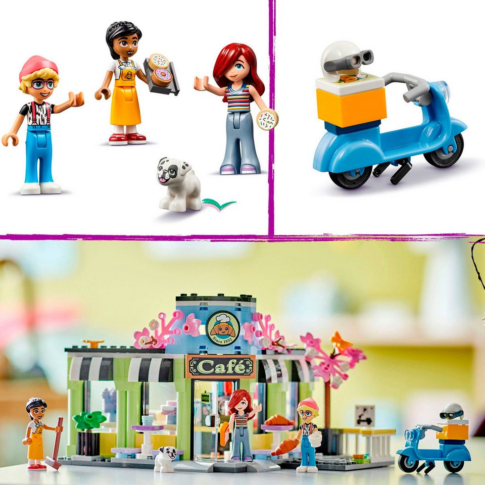 LEGO® Heartlake City Café (42618), LEGO Friends Konstruktionsspielsteine, (426 St), Made in Europe