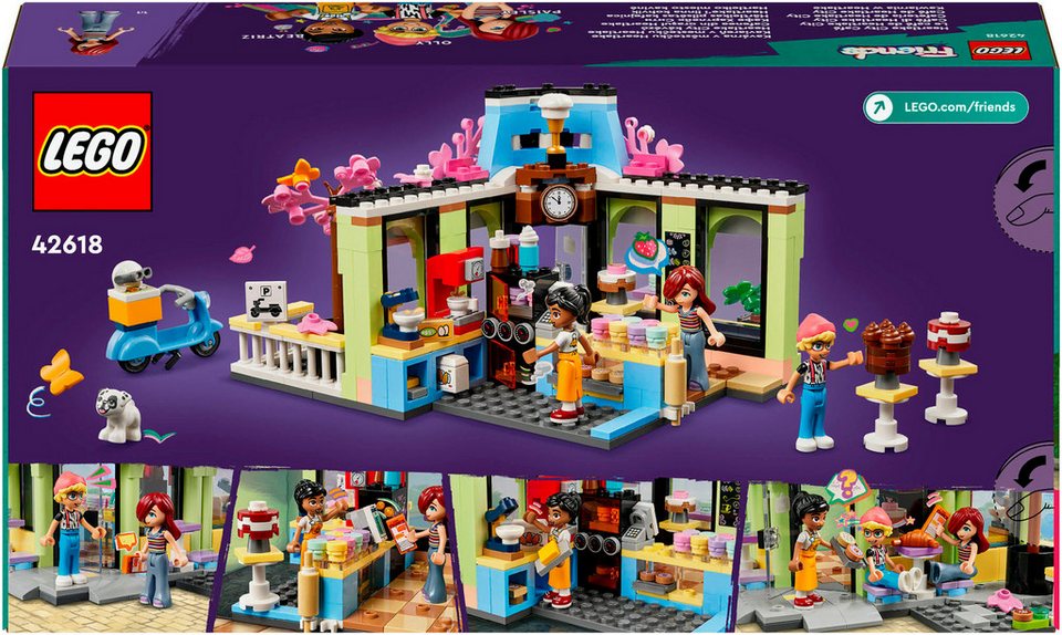 LEGO® Heartlake City Café (42618), LEGO Friends Konstruktionsspielsteine, (426 St), Made in Europe