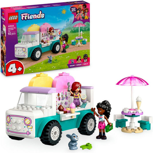 LEGO® Heartlake City Eiswagen (42644), LEGO Friends Konstruktionsspielsteine, (92 St), Made in Europe