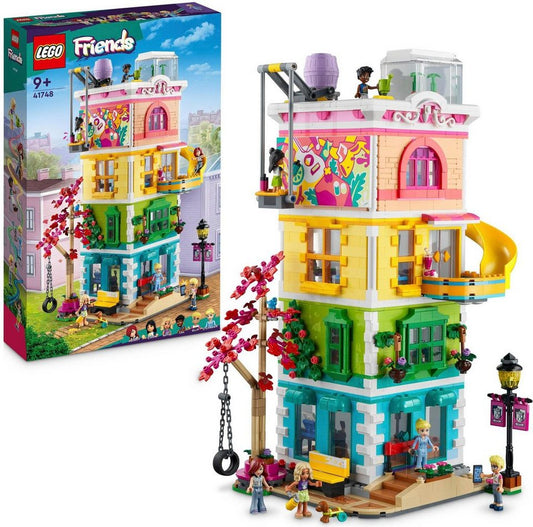 LEGO® Heartlake City Gemeinschaftszentrum (41748), LEGO® Friends Konstruktionsspielsteine, (1513 St), Made in Europe