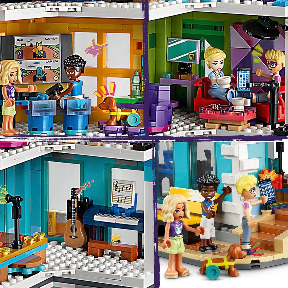 LEGO® Heartlake City Gemeinschaftszentrum (41748), LEGO® Friends Konstruktionsspielsteine, (1513 St), Made in Europe
